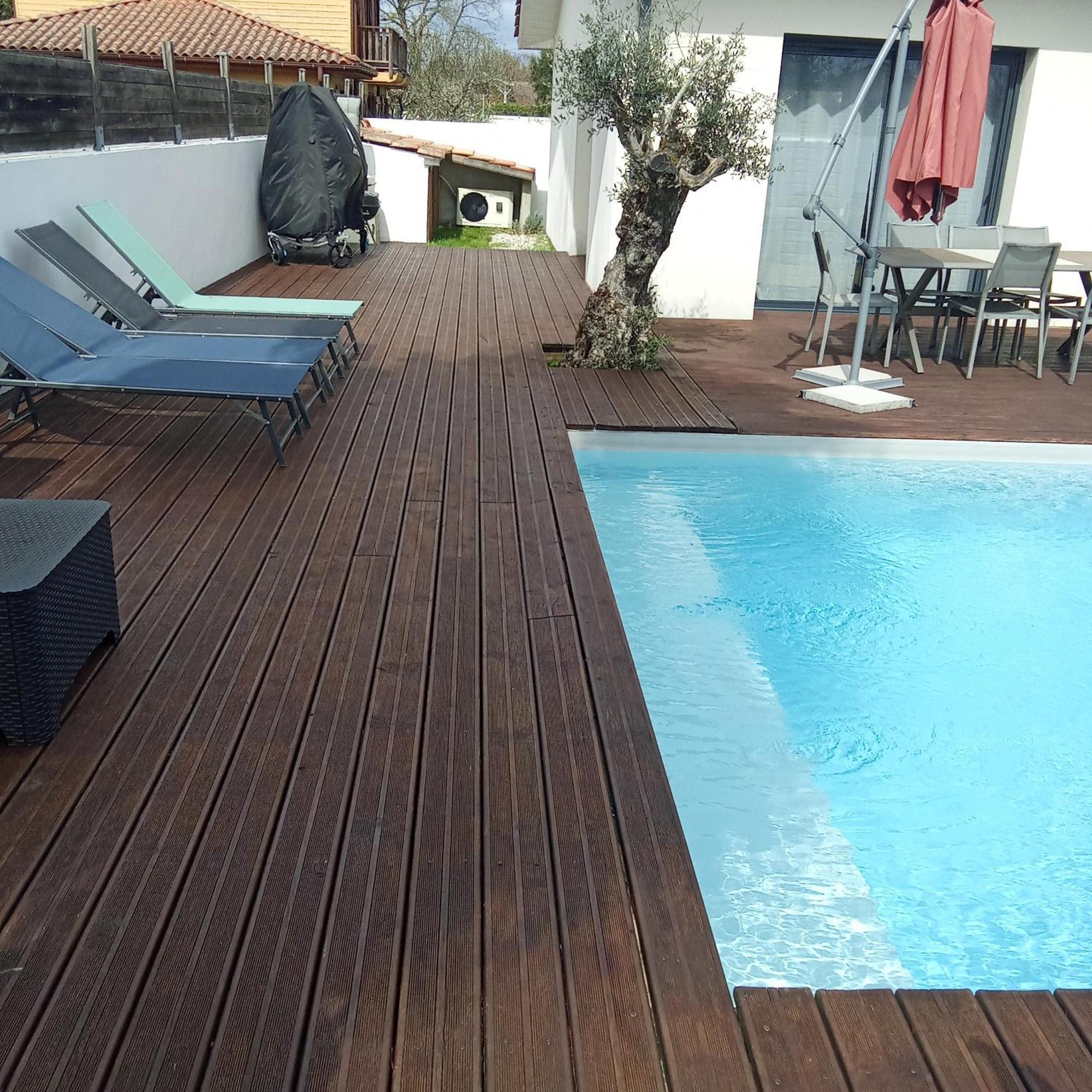 Neuve 115m2 ,tout Confort Avec Piscine Chauffée-jardinet Bassin Arcachon *