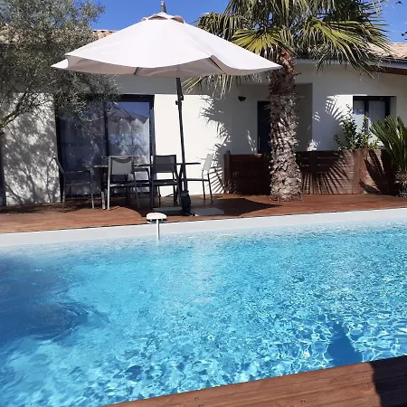 ViLLA NEUVE 115m2 ,TOUT CONFORT AVEC PiSCiNE Chauffée-JARDiNET BASSiN ARCACHON Gujan-Mestras Exterior foto