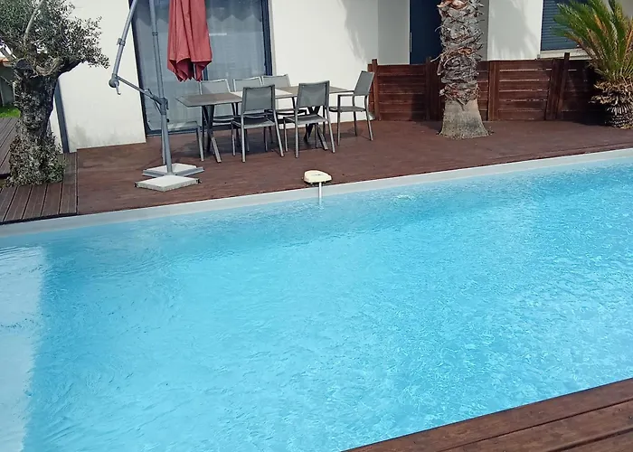 Villa Neuve 115M2 ,Tout Confort Avec Piscine Chauffee-Jardinet Bassin Arcachon
